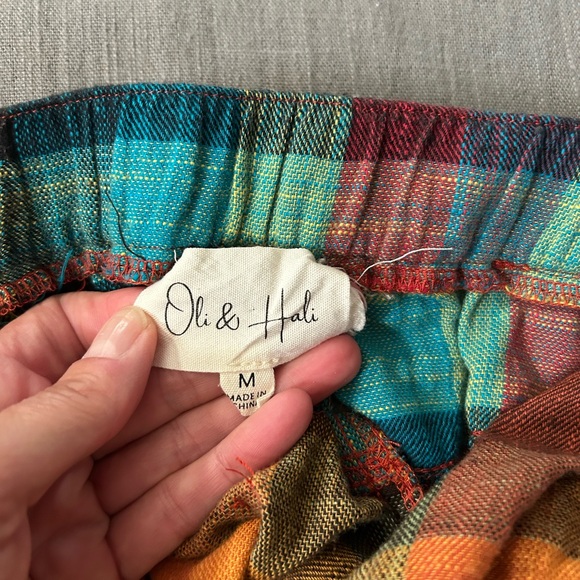 Colorful Patchwork Pants - Picture 3 of 6